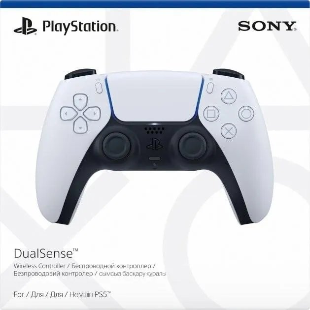 Геймпад Беспроводной контроллер Sony PlayStation (PS5) DualSense White