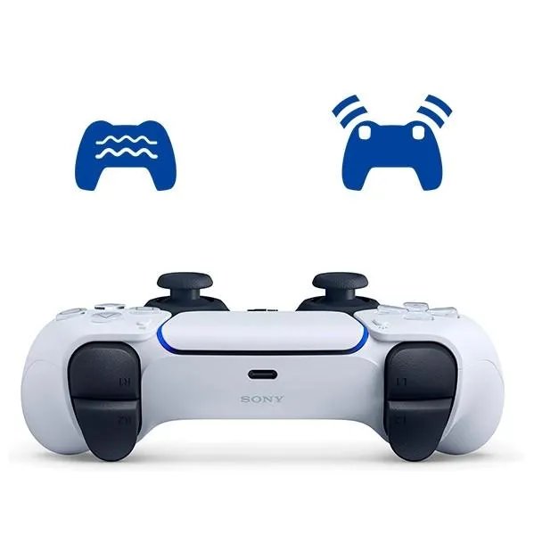 Геймпад Беспроводной контроллер Sony PlayStation (PS5) DualSense White