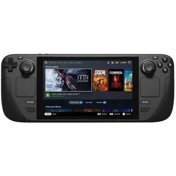 Valve Steam Deck 64GB Black + Карта Памяти Samsung 128Gb