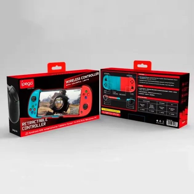 Геймпад iPega PG-9217B Blue/Red [79361]