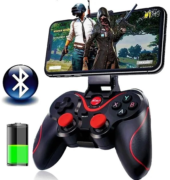Джойстик бездротовий ігровий Bluetooth геймпад Gen game X7 для смартфонов/планшетов з утримувачем для телефона