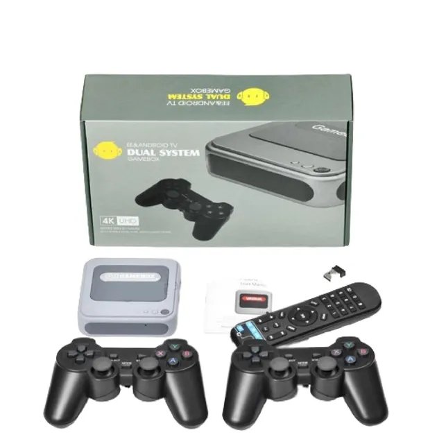 Игровая приставка ретро стиль (портативная игровая консоль) с поддержкой TV 4K HD XPRO BOX 7PSP серый (g7_1300)