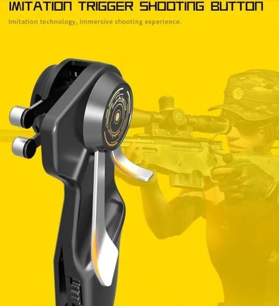 Геймпад – триггеры механический MEMO AK-PAD6K курки для планшетов Android iPad PUBG Mobile Call Of Duty Stand OFF 2 Warface
