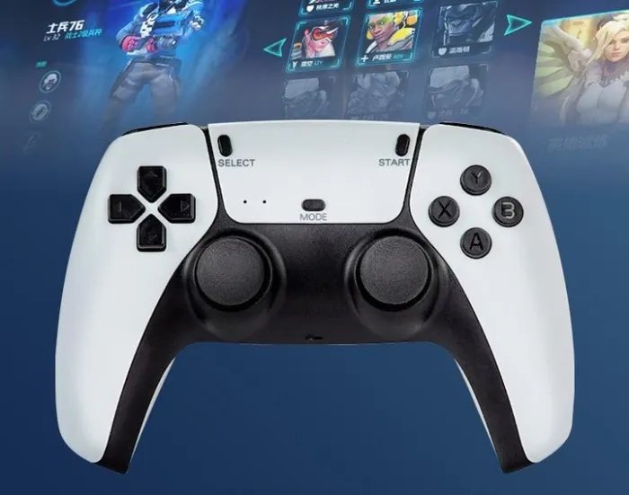 Игровая HDMI консоль приставка беспроводная портативная эмулятор PSP, N64, PS1 с картой памяти на 64 Гб 10000 игр (474508-Prob) Белая