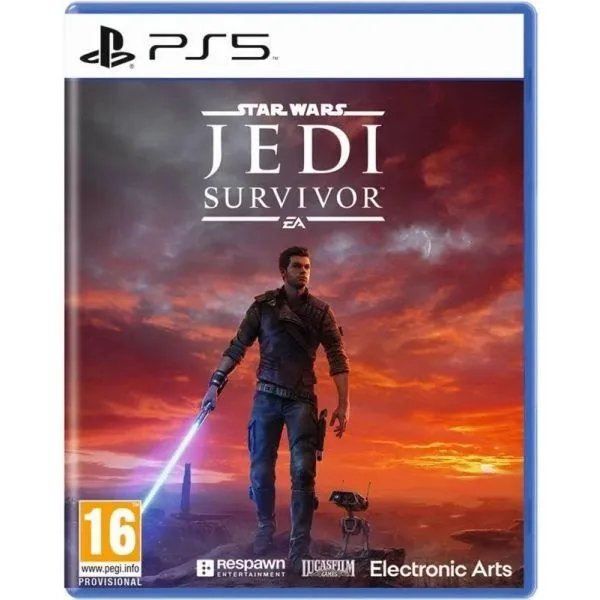 Sony PlayStation 5 White 825Gb + Star Wars Jedi Survivor