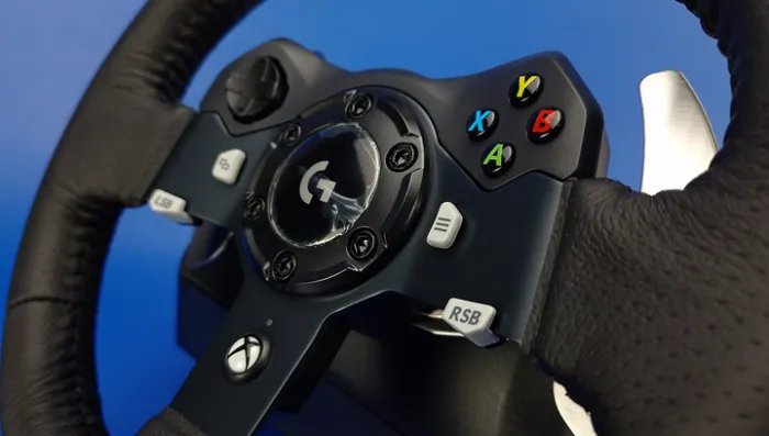 Руль Проводной Logitech Xbox Series G920 Driving Force Racing Wheel (941-000123) Black