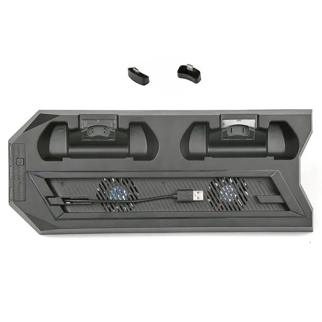 Вертикальная охлаждающая зарядная подставка DOBE для Sony Playstation 4 Slim Black