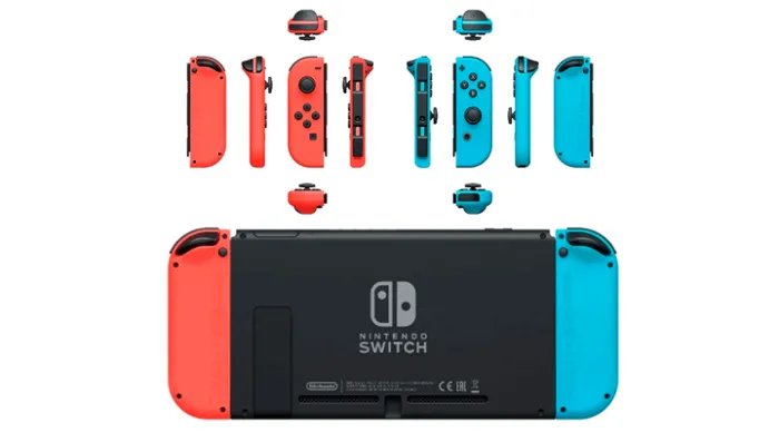 Консоль Nintendo Switch HAC-001(-01) 32GB (045496452629) Red Blue