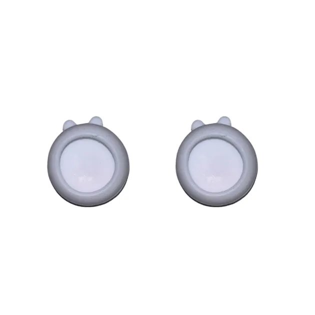 Силиконовые накладки на стики White Donut для Nintendo Switch (2шт.)