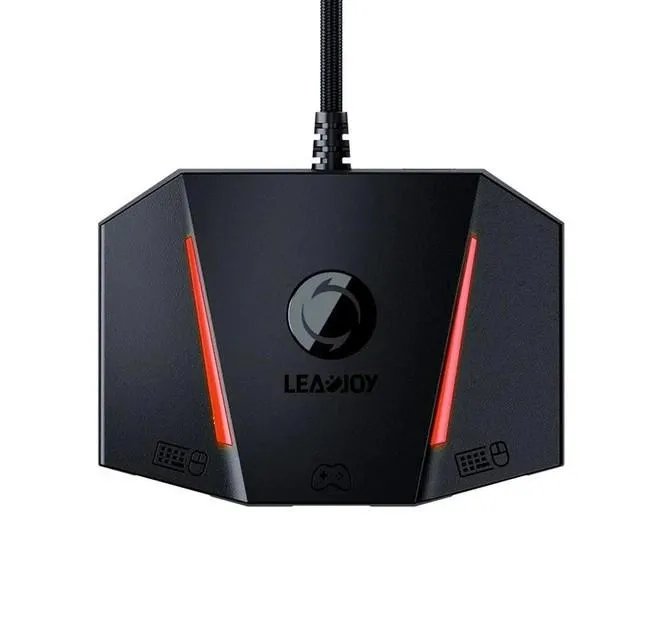 Адаптер-конвертер (HUB) LEADJOY VX AimBox для ігрової клавіатури та миші сумісний PS4/PS5/N-Switch/Xbox One, series X/S