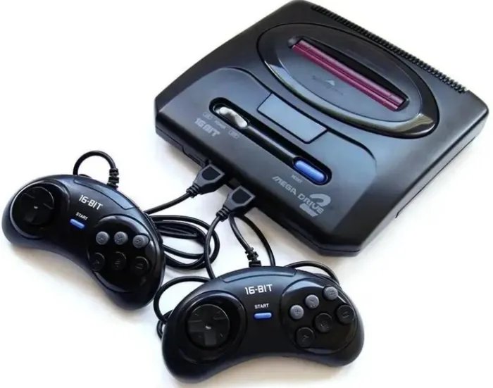 Игровая приставка Sega сега Mega Drive 2 368 встроенных игр + поддержка картриджей