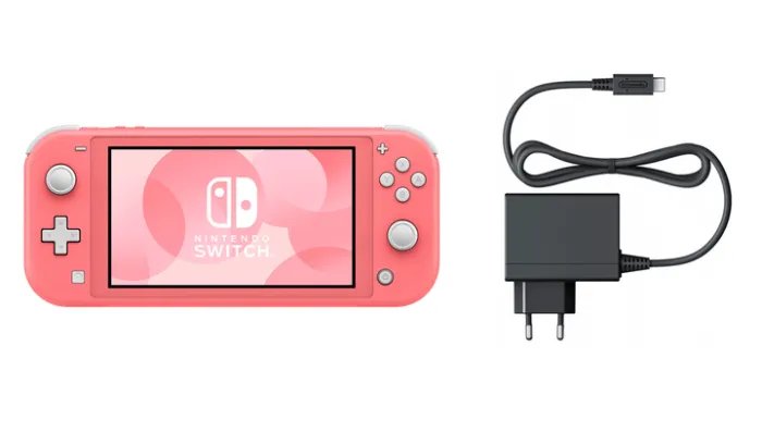 Набор Консоль Nintendo Switch Lite 32GB (045496453176) Coral + Игра Minecraft Русская Озвучка