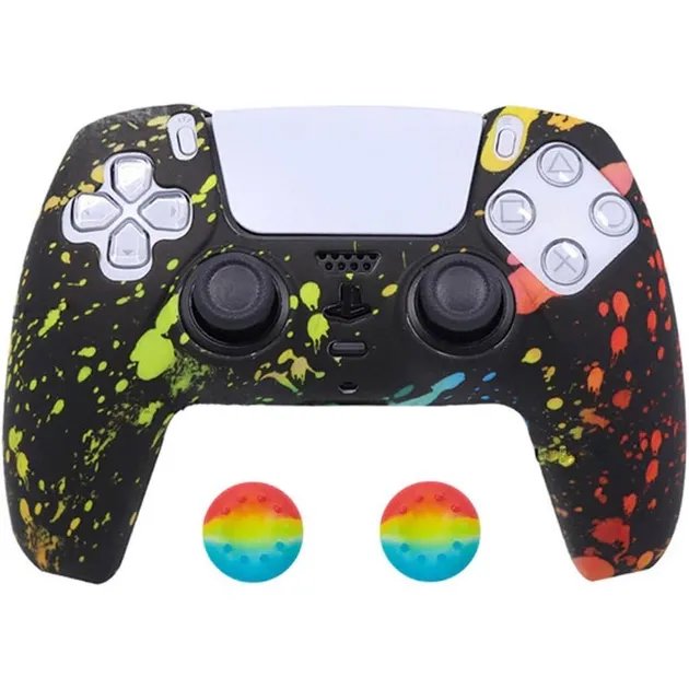 Чехол на геймпад Sony PS5 DualSense Silicone Case Graffiti P [86755]