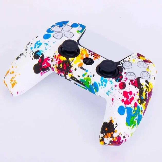 Чохол на геймпад Sony PS5 DualSense Silicone Case Graffiti A [86749]