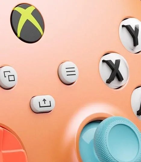 Беспроводной геймпад Microsoft Xbox Wireless Controller Sunkissed Vibes OPI Special Edition (QAU-00118)