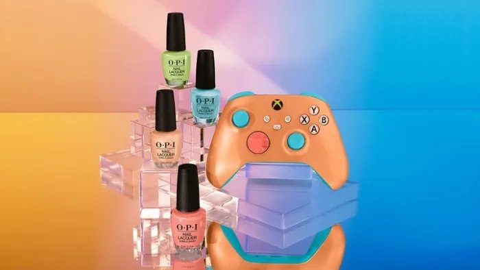 Беспроводной геймпад Microsoft Xbox Wireless Controller Sunkissed Vibes OPI Special Edition (QAU-00118)