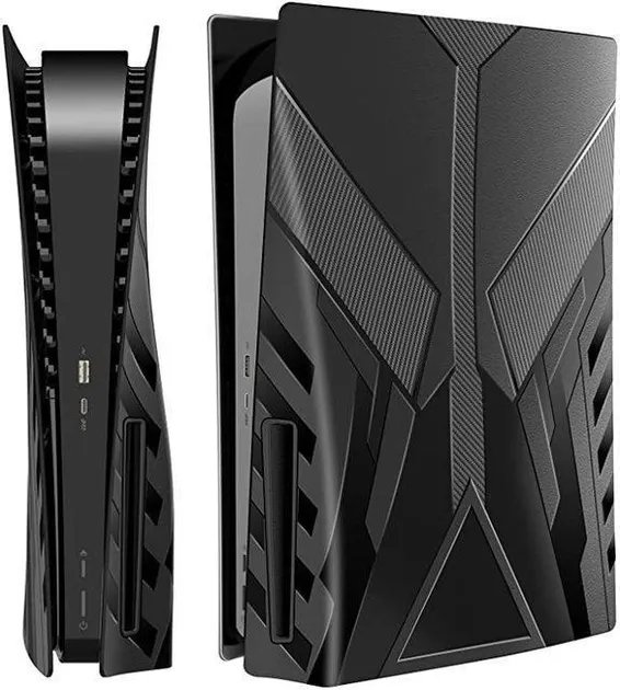 Защитный Deluxe чехол HEYSTOP для Sony PlayStation 5 Disc Edition PS5 / Black