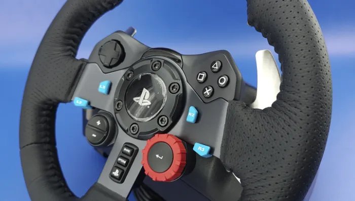 Руль Проводной Logitech PlayStation 4 G29 Driving Force Racing Wheel (941-000110, 941-000112) Black