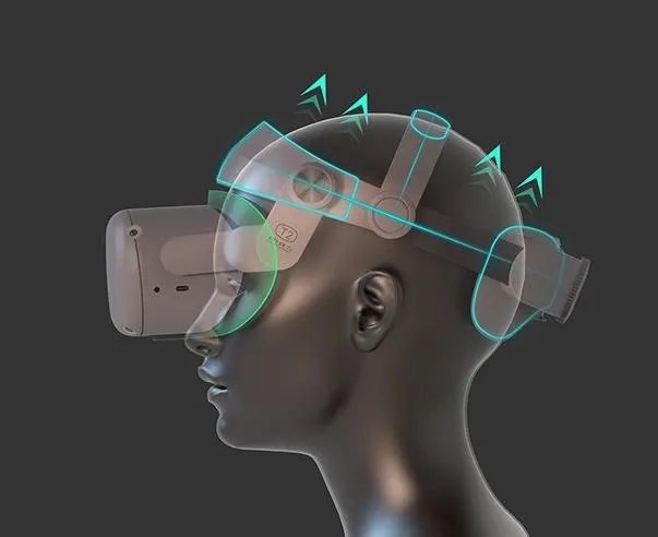 Изголовье для Oculus meta Quest 2 strap крепление ремень FiitVR T2