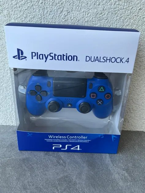Геймпад для консоли PS4 PlayStation 4 DualShock 4 v2 Blue Синий (CUH-ZCT2E)