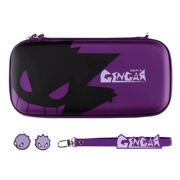 Жесткий защитный кейс-чехол Pokemon Gengar для игровой консоли Nintendo Switch / Nintendo Switch OLED