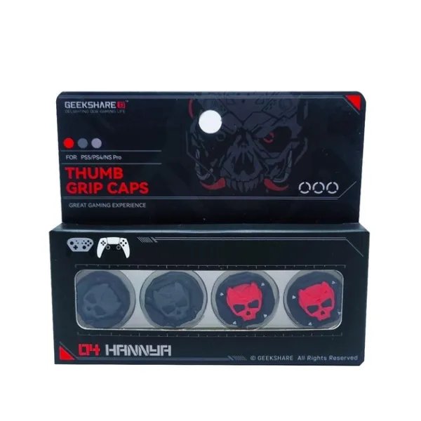 Оригинальный комплект накладок на аналоговые стики GEEKSHARE для Steam Deck / PS4 / PS5 / XBOX / Switch Pro