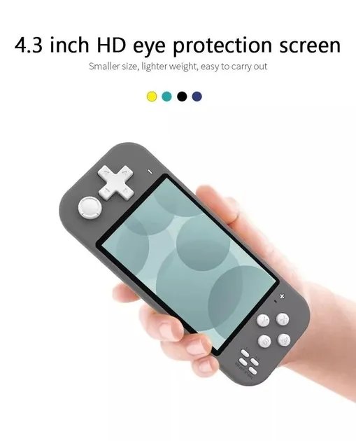 Портативная игровая приставка консоль X20 Mini 4.3 inch 1300mAh Grey
