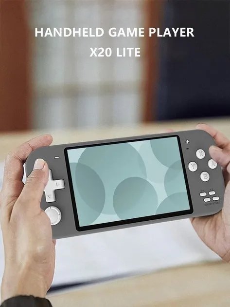 Портативная игровая приставка консоль X20 Mini 4.3 inch 1300mAh Grey