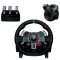 Набор Руль Logitech PlayStation 4 Driving Force Racing Wheel G29 Black + Рычаг переключения передач Logitech PlayStation 4 Driving Force Shifter