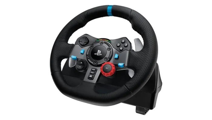 Набор Руль Logitech PlayStation 4 Driving Force Racing Wheel G29 Black + Рычаг переключения передач Logitech PlayStation 4 Driving Force Shifter