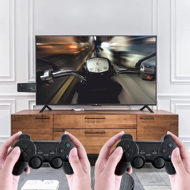 Игровая консоль Game Stick Lite M8 64Gb 4K Ultra HD 2 джойстика 256MB RAM 128MB Flash