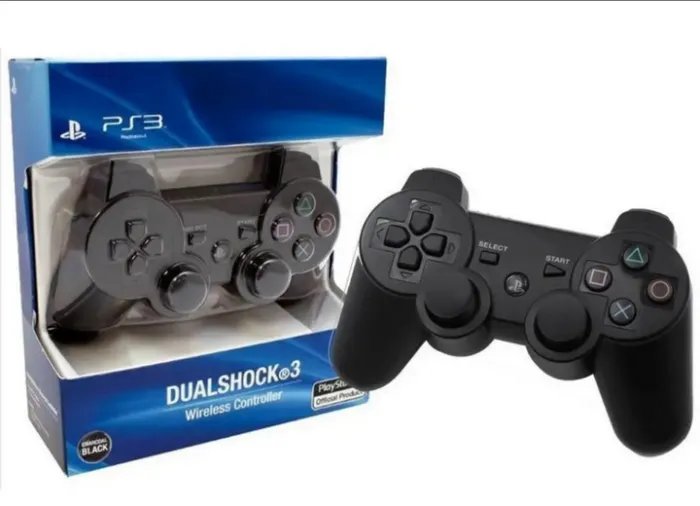 Беспроводной Джойстик для PS3 Bluetooth Черный