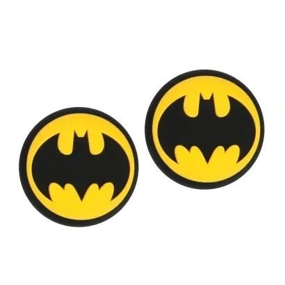 Силиконовые накладки на стики Batman Yellow для геймпадов Sony DualShock PS4 / DualSense PS5 / Xbox Series|One (2шт.)