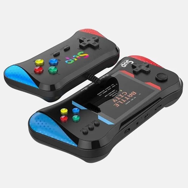 Портативная игровая приставка SUP Game Joystick Q12 500 в 1 c джойстиком
