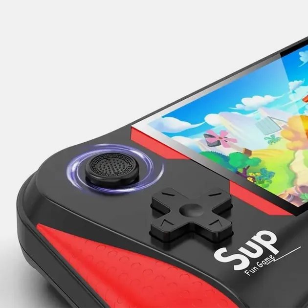 Портативная игровая приставка SUP Game Joystick Q12 500 в 1 c джойстиком