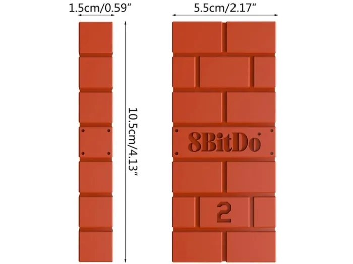Беспроводной адаптер 8Bitdo Bluetooth Для геймпадов PC, PS4, MacOS, Android, Nintendo, Raspberry Pi (1005-155-00)