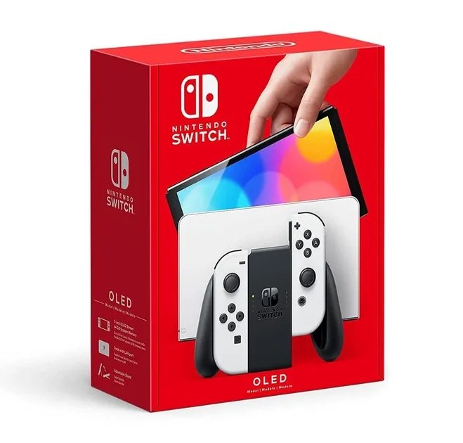 Игровая консоль Nintendo Switch OLED Белая