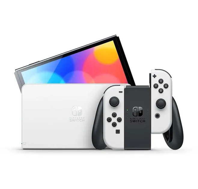 Игровая консоль Nintendo Switch OLED Белая