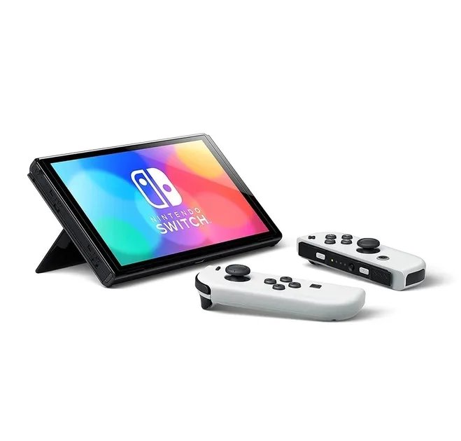 Игровая консоль Nintendo Switch OLED Белая