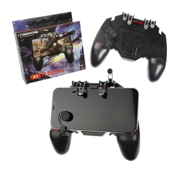 Ігровий геймпад x2 тригер джойстик для телефону смартфона курки пубг пабг мобайл pubg mobile standoff 2