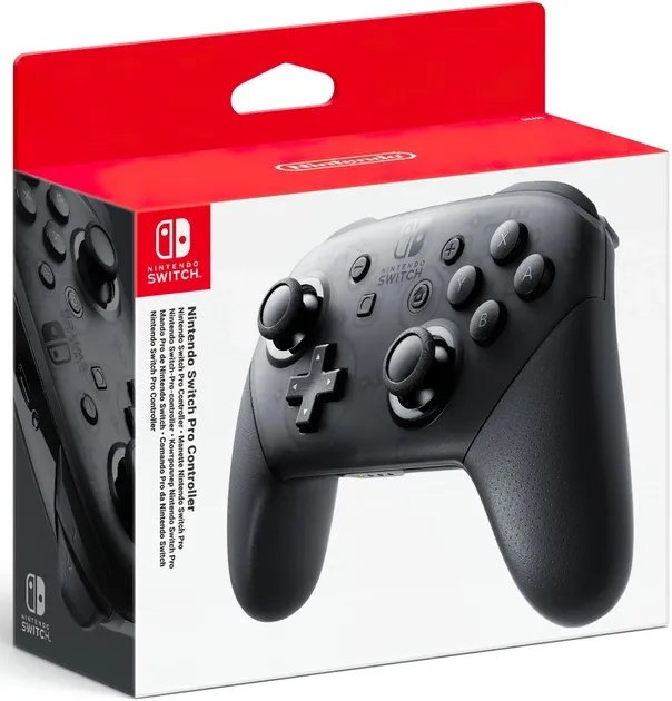 Беспроводной геймпад Nintendo Switch Pro Черный (2510466)