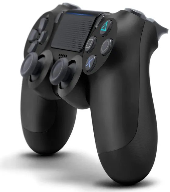 Беспроводной геймпад Doubleshock для PS4 Wireless Bluetooth с двойной вибрацией, джойстик для приставки PS4, PS TV, PS Now, Black Черный