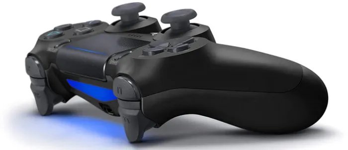 Беспроводной геймпад Doubleshock для PS4 Wireless Bluetooth с двойной вибрацией, джойстик для приставки PS4, PS TV, PS Now, Black Черный
