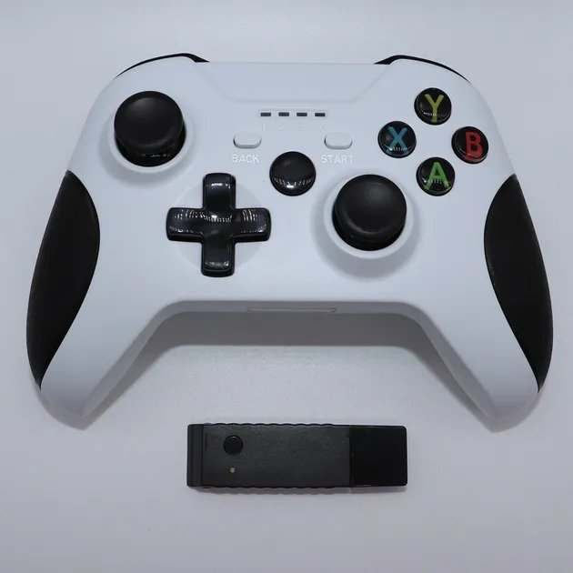 Игровой беспроводной геймпад Generic X-ONE Wireless аккумуляторный джойстик для XBox One, PlayStation 3, PC, Android White