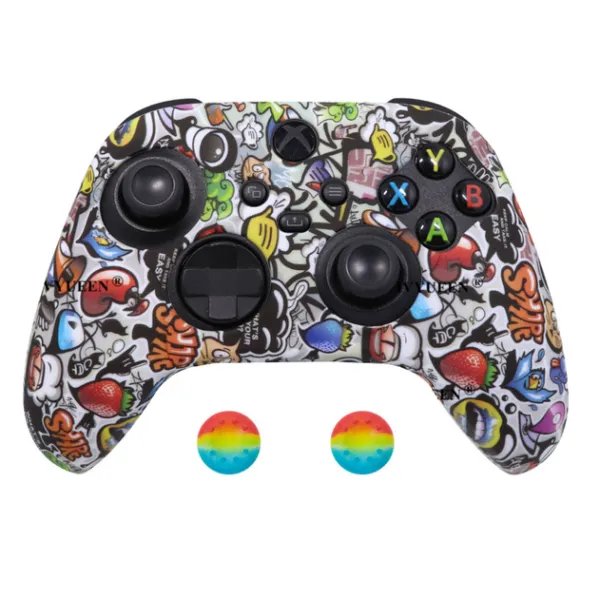 Чехол силиконовый для геймпада Xbox Series X/S - Graffiti
