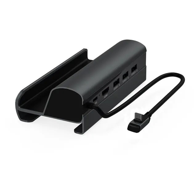 Док-станція 6 в 1 VKTECH HC86 для Steam Deck/LAN/HDMI/USB/Black