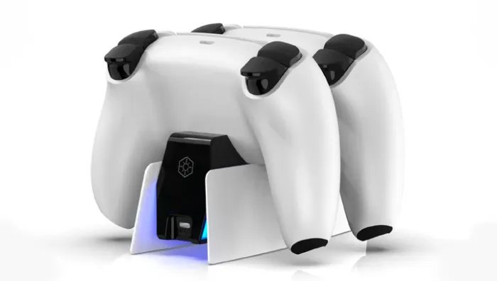 Зарядное Устройство Проводной Honcam PlayStation 5 Tri-Protection Safety Charger White