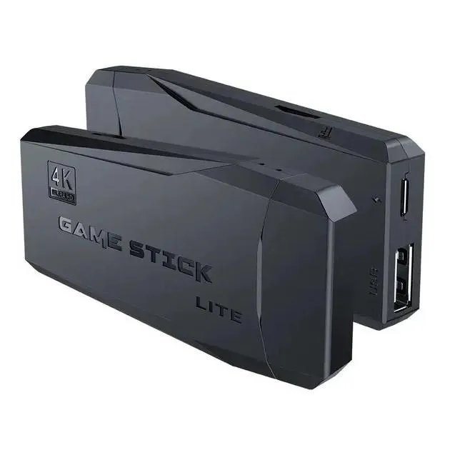 Игровая приставка консоль RIAS Game Stick Lite M8 64Gb 4K Ultra HD с беспроводными джойстиками (3_03406)