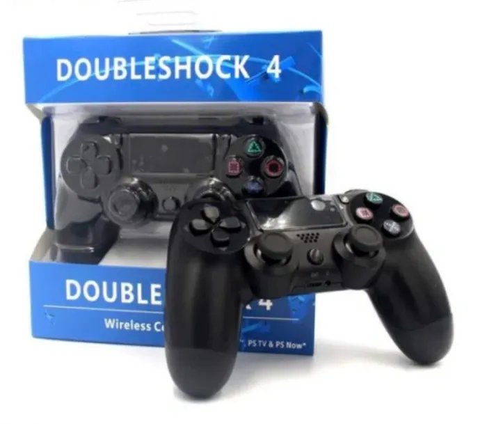 Джойстик беспроводной Bluetooth DOUBLESHOCK для PS 4 Black