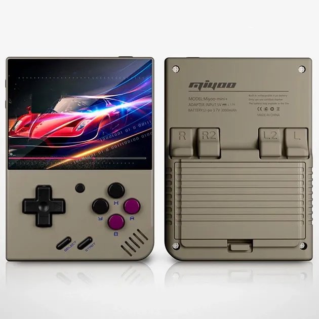 Портативная игровая приставка BauTech Miyoo Mini Plus V2 Серый (1013-124-00)